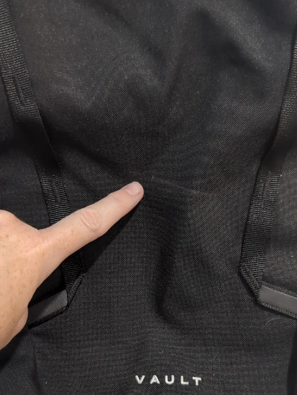 The North Face Vault Black Backpack Unisex